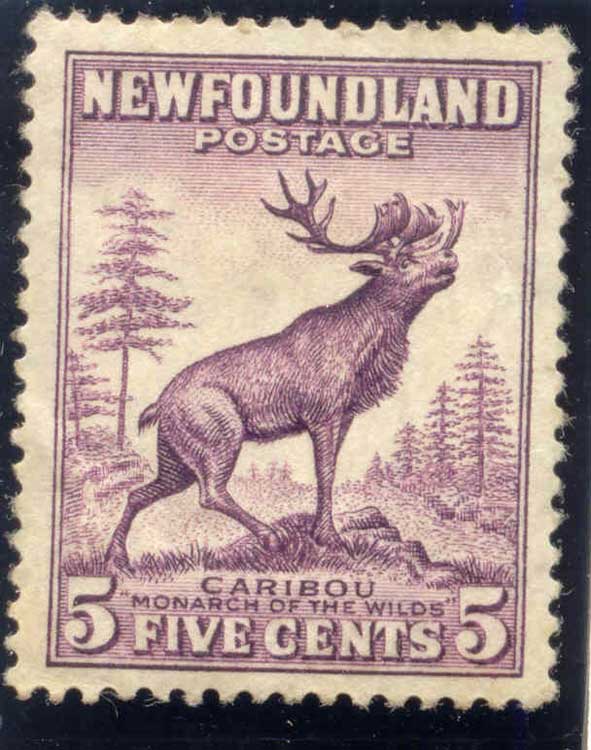 Caribou stamp 1932-1937