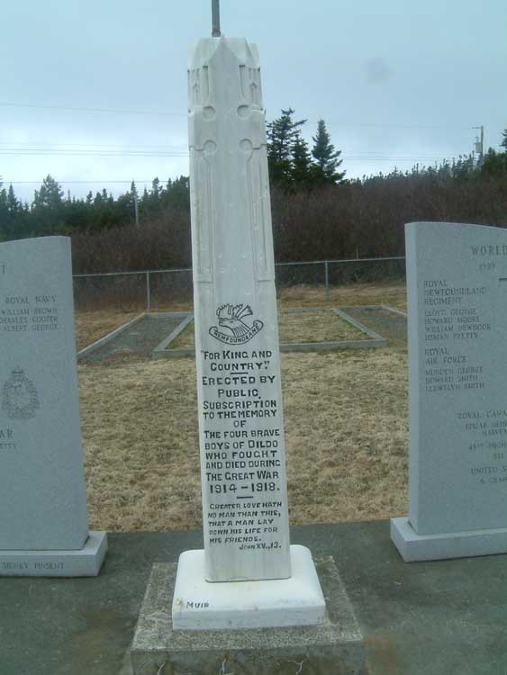 War memorial located in Dildo, Newfoundland - Mmorial de Guerre, Dildo, Terre-Neuve