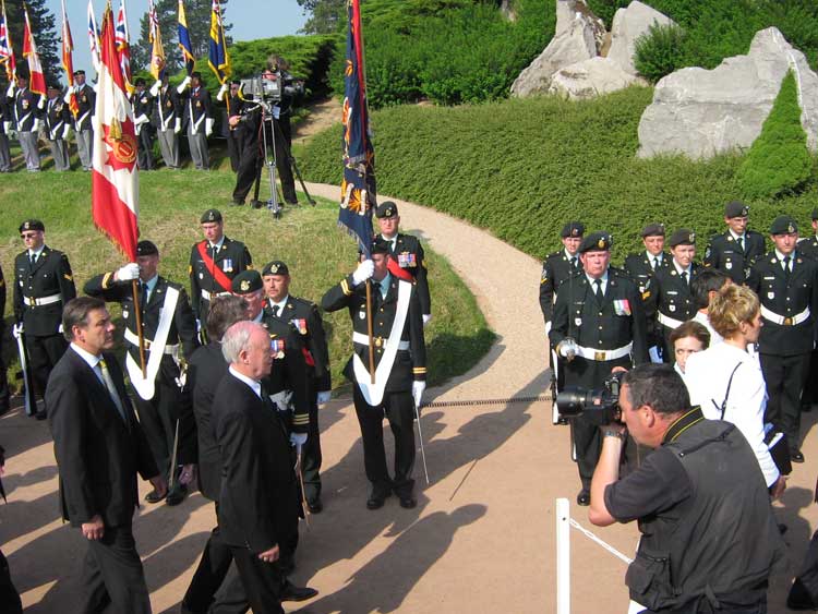 90th anniversary celebrations of the battle of Beaumont Hamel, Beaumont Hamel, France - Les Clbrations du 90e anniversaire de la bataille de Beaumont Hamel, Beaumont Hamel, France.