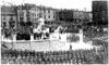 Wreaths laid at the National War Memorial during the Dedication Ceremony, St. John's, 1 July 1924 - Des guirlandes mises au monument de Guerre National durant la cérémonie de dévoilement, St. John’s, le 1er juillet 1924.