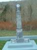 War memorial located in Cupids, Newfoundland - Mémorial de Guerre, Cupids, Terre-Neuve