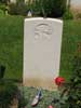 Headstone of two fallen soldiers