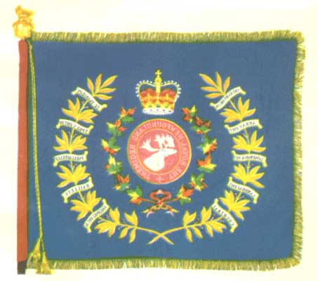 The Royal Newfoundland Regiment, Regimental Colours - Le Rgiment Royal de terre-Neuve, couleurs rgimentales