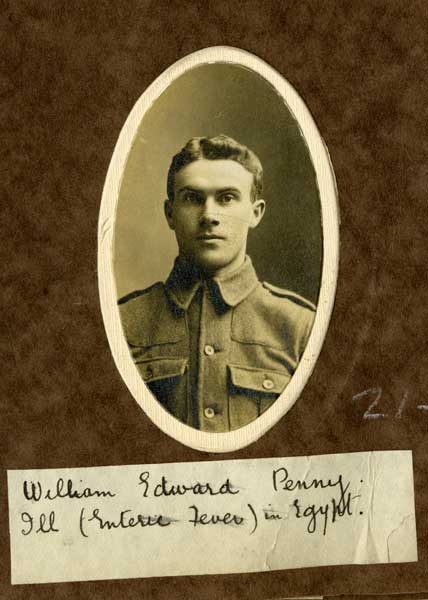 Private William Edwawrd Penny - Soldat William Edward Penny